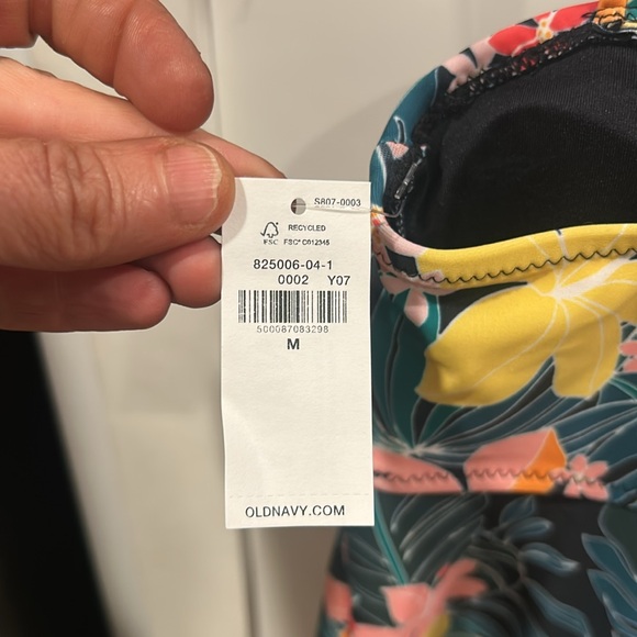 Old Navy Floral Tankini swim suit - Picture 7 of 12